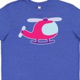 thumbnail image 4 of Inktastic Helicopter Pink Girls Youth T-Shirt, 4 of 5