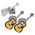 thumbnail image 2 of 3 piezas Retro Guitarra Pin de solapa Moda Punk Guitarra Broche Pin Bolsa Abrigo Decoración Pin, 2 of 5