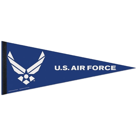 United States Air Force Premium Pennant Felt Wool NEW Free Ship 12x30 Inches
