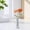 Transparent_C, variant on Uandlove Large Hexagon Glass Vase 11.8" Modern Geometric Centerpiece for Dining Table, White Glass Vessel for Living Room Decor, Wedding Flower Arrangement