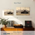 thumbnail image 3 of Elephant Stock The Tetons Wall Art - Horizontal Multi Panel Canvas - Living Room Wall Decor - Architecture Multi Panel - Beige And Gray Decor By Stede Bonnett - 23" x 14", 3 of 4