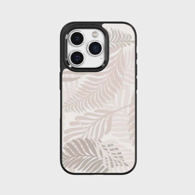 Caseco Étui iPhone 15 Pro avec MagSafe - Feuille Blanche