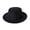 Black, variant on Panama Hat Fedora Western Short-Brim Hat Cap for Women Men Photo Props Western Fedora for Men Women Unisex Wear