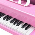 thumbnail image 5 of Costway 30 key Childs Toy Grand Baby Piano w/ Kids Bench Wood Pink, 5 of 8