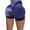 Purple, variant on Tejiojio Womens Shorts Summer Clearance Women Short Multicolor Pocket Tight High Waist Elasticity Sports Yoga Pants