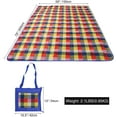 REDCAMP Outdoor Picnic Blanket Washable Waterproof and Sandproof, Large