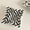 Zebra, variant on CHUNTIAN Mushrooms 9527 Scandinavian Minimalist Breakfast Plate Polka Dot Stripes Irregular Underglaze Ceramic Dessert Plate Storage Dish