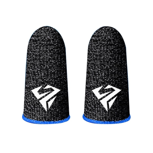 Flmtop Gaming Finger Sleep Sweatproof Ultra-Mince Écran Tactile Gants Fingertip Cover pour Jeu Mobile