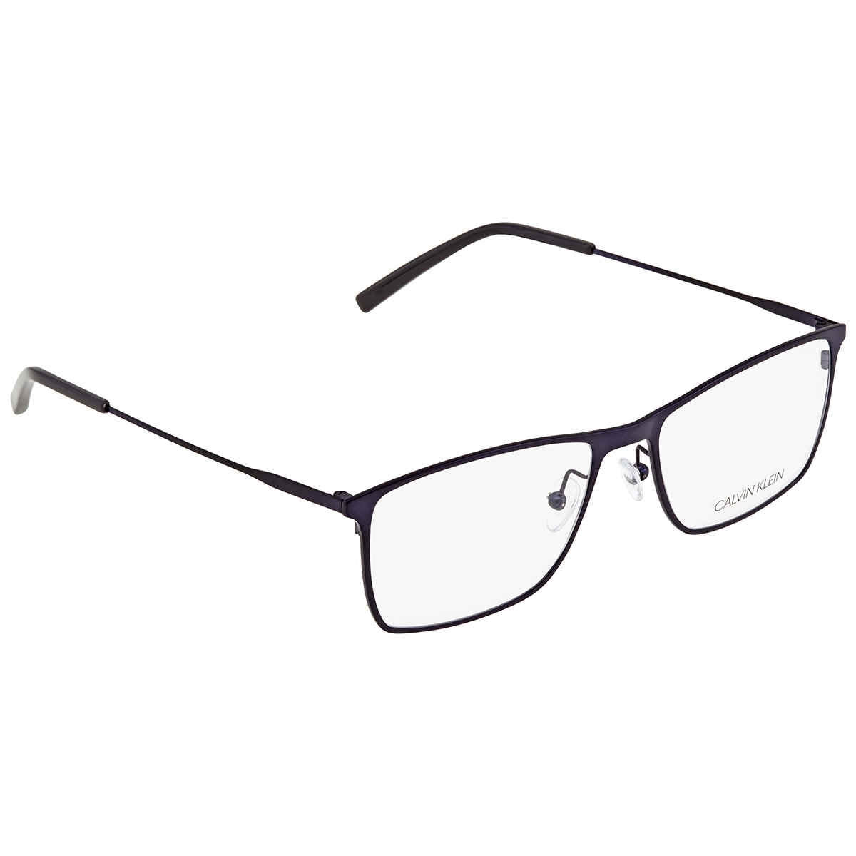 Calvin Klein Men's Blue Square Eyeglass Frames CK5468 412 55 