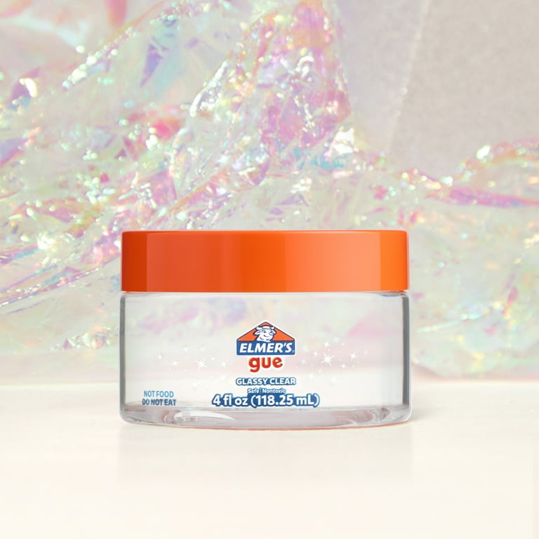 Elmer's Gue Premade Slime, Glassy Clear Slime Great for