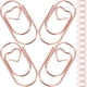 thumbnail image 4 of Clips de papel para adornos, Clips para documentos de archivo, Clips para documentos de oficina, Clips para lectura de libros, 100 Uds., 4 of 5