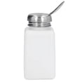 thumbnail image 2 of ESD Safe Square Bottle, Solvent Dispenser Easy Operation With Stainless Steel Cover For Laboratory Use White, 2 of 8