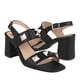 thumbnail image 1 of SANDALIAS DAMA STYLO 4154 SIMIPIEL NEGRO, 1 of 4