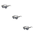 thumbnail image 3 of Qarigey 1 par de gafas de mujer con montura de PC, bonitas y elegantes gafas de repuesto de diamantes de imitación de cristal para fiesta de Type1 NO1, 3 of 6