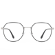 thumbnail image 5 of Gafas de miopía con lentes planas y luz azul para mujer, montura de gafas para cámara, 5 of 5