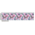 thumbnail image 2 of Magnolia Upholstery Fabric by the Yard, Low Poly Nature Composition Hand Drawn Botanic Garden Art Pattern, Decorative Fabric for DIY and Home Accents, 2 Yards, Bluegrey Pink and Green by Ambesonne, 2 of 4