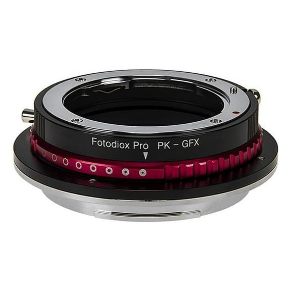 Fotodiox PKA-GFX-P Pro Lens Adapter for Pentax K Auto Focus Mount Fujifilm G-Mount Digital Camera Body