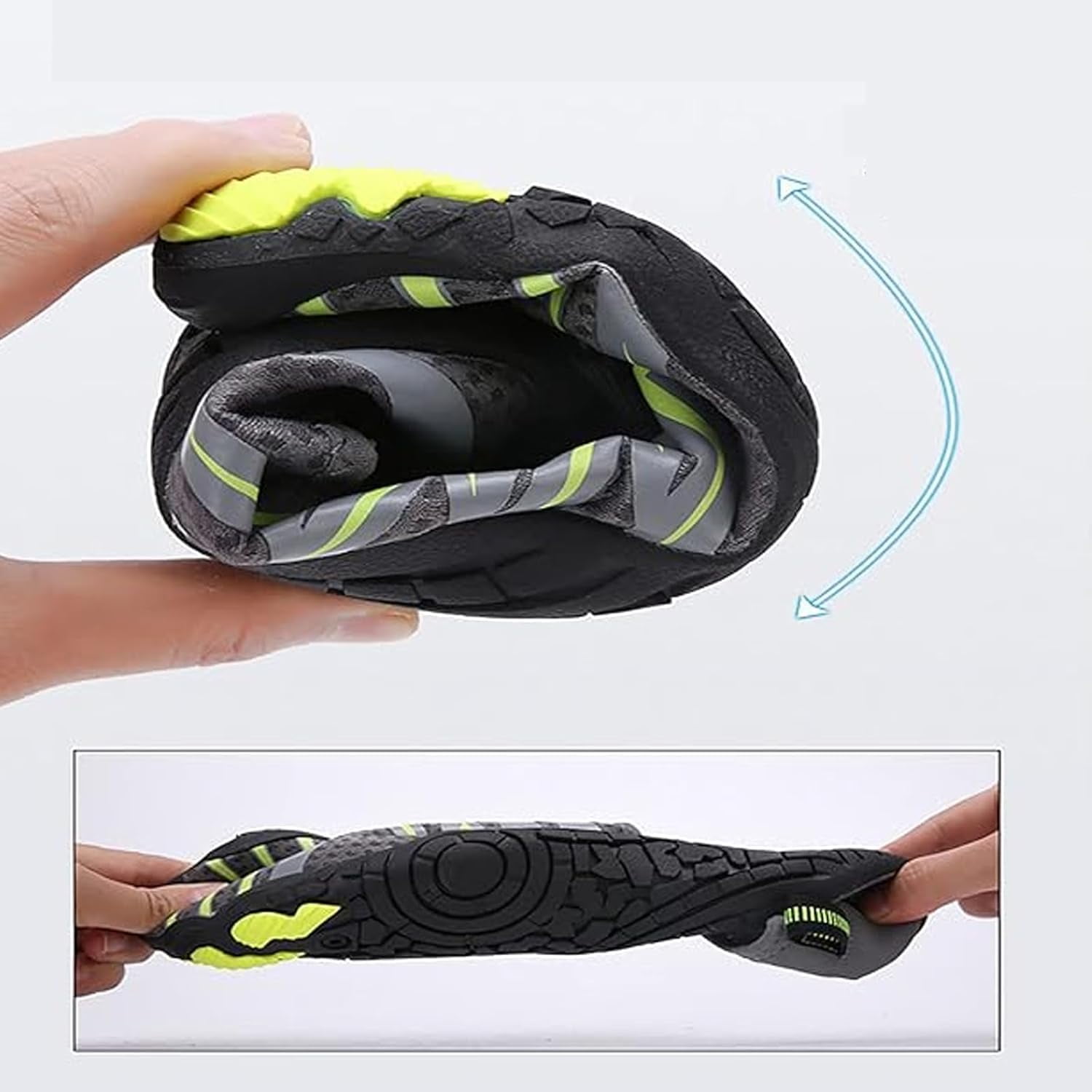Barefoot Shoes for Men & Women - Waterproof Grounding Trail Runners, Wide Toe Box Non-Slip for Hiking Yoga Outdoor Activities