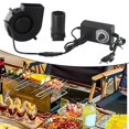thumbnail image 2 of 1 Set Speed Controller Blower Fan Home Garden Blower Fan Cooking For Bbq Heater Blower For Car Portable Machine Av Cabinet, 2 of 4