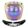 thumbnail image 1 of Visera de burbuja de motocicleta shamjiam Parabrisas universal Color del arco iris, 1 of 6