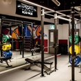 thumbnail image 4 of Train Hard or Go Home Flag Motivational Gym Banner 3x5 Feet Fitness Wall Decor with 4 Bass Grommets for Home Gym, Garage, 4 of 6