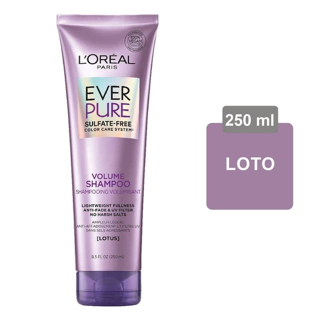 Shampoo L'Oréal Ever Pure volume lotus 250 ml