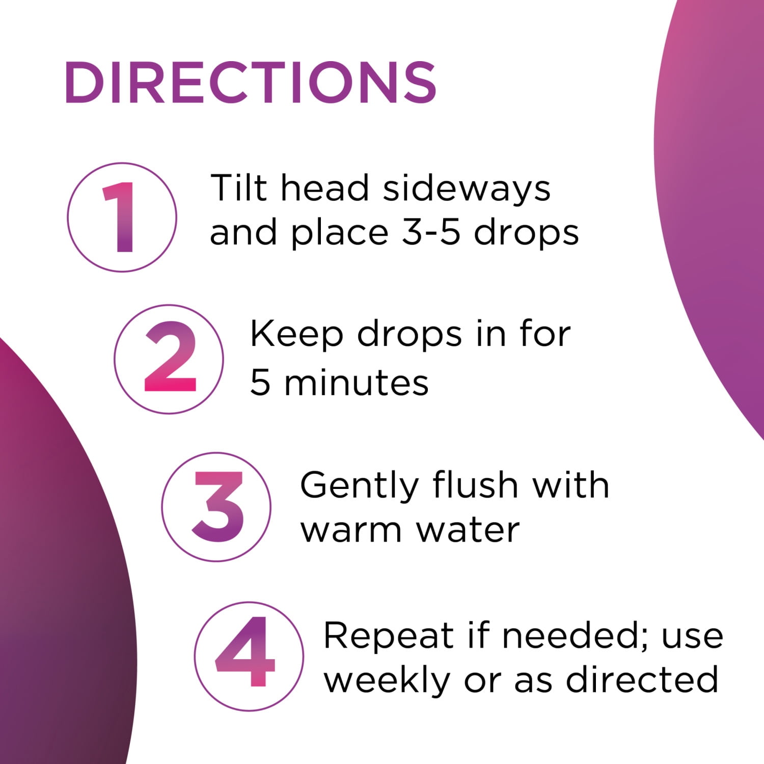 Lipo Earwax Cleansing Aid – Safe & Gentle, Peroxide-Free Ear Drops that Dissolve Wax Fast, Help Prevent Build-Up & Support Clear, Comfortable Ears