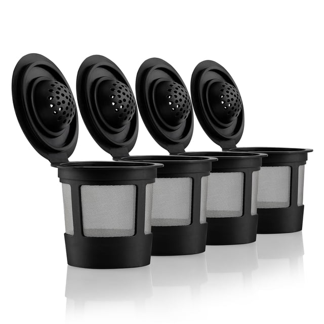 K Cups reutilizables GoodCups, paquete de 4, compatibles con Keurig