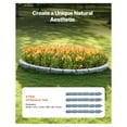 thumbnail image 2 of Fake Stone Landscape Edging 46.5in, Garden Lawn Edging Border for Walkway - Realistic Stone Look, Durable PE Plastic, Easy Installation, Outdoor Decoration, 2 of 9