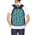 thumbnail image 5 of Balery Skull Cat Backpack for Men and Women - Durable 600D Oxford Cloth -Large Capacity, Water-Resistant School, Travel, and Hiking Bag, 5 of 7