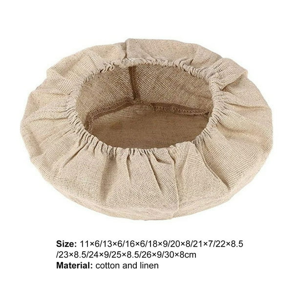 Hadanceo Bread Proofing Basket Liner Ecofriendly Dough Proofing Basket