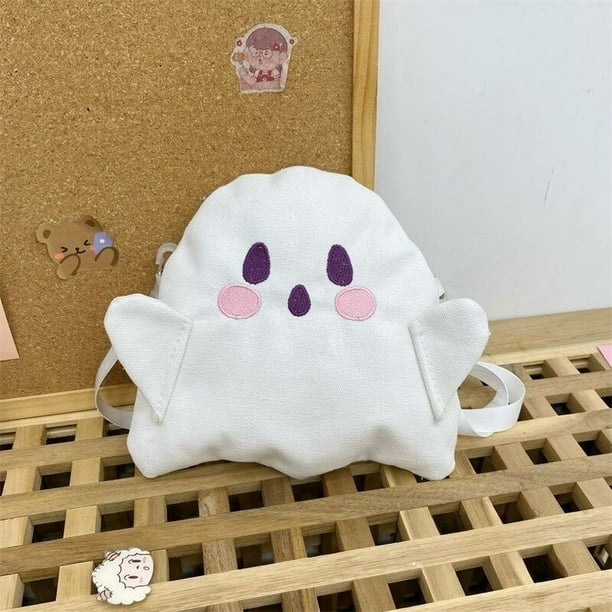 Mochilas de fantasma pequeño para mujer, mochilas clásicas para mujer, mochilas divertidas para Halloween, bolsos de hombro elegantes para mujer Fivean unisex
