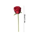 thumbnail image 3 of DefiDgd Faux Roses Flowers,Silk Flowers with Long Stem for Wedding Bridal Bouquet Home Floral Table Centerpieces Arrangements Party Decorations,Mother's Day Valentine's Day Gift(Red), 3 of 6