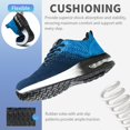 thumbnail image 4 of Nasogetch Steel Toe Shoes for Men Women Lightweight Comfortable Work Shoes Non-slip Safety Sneakers, 4 of 7