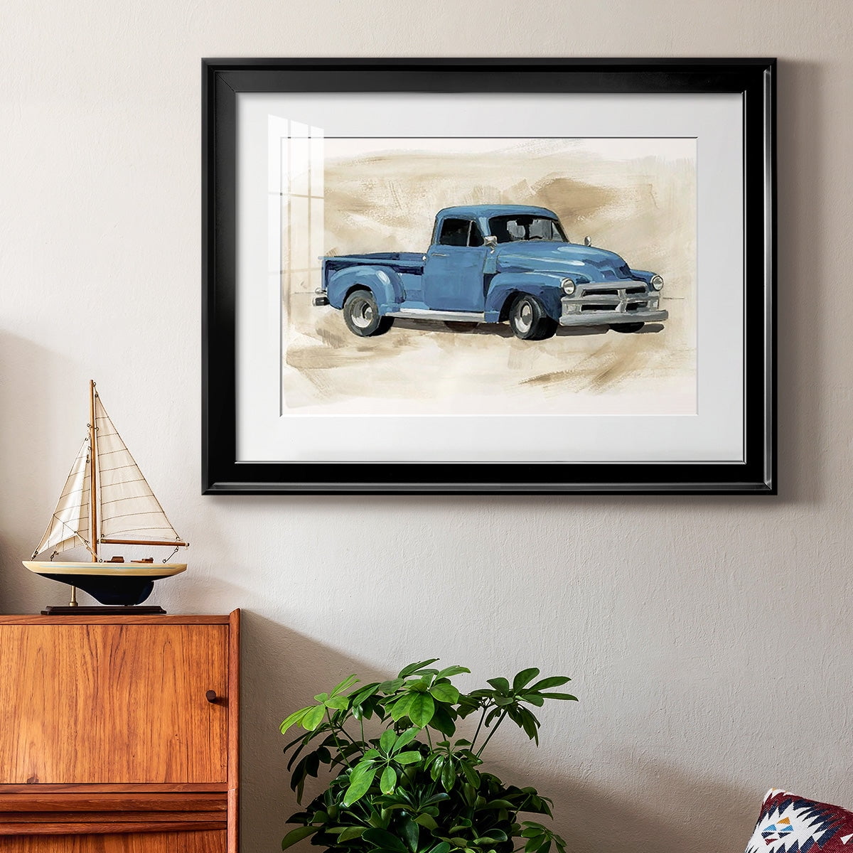 Pickup I Premium Framed Print - Ready to Hang