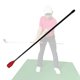 thumbnail image 3 of 20 "Golf Swing Trainer Stick Golf Chipping Práctica de ayuda para, 3 of 7