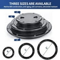thumbnail image 3 of Black 4" 6" 8" Round Non Slip Inspection Hatch w/Detachable Cover Marine Boat, 3 of 4
