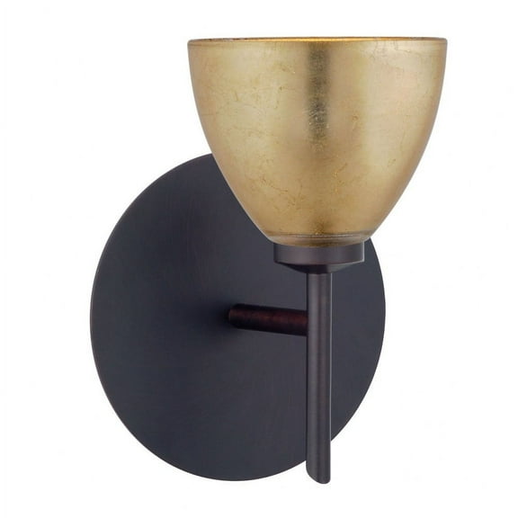 Besa Lighting - Divi - 1 Light Mini Wall Sconce In Contemporary Style-6.63