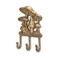thumbnail image 6 of Cheungs 6111GD 3 Prong Mythra Mushroom Medley Cast Iron Wall Hook - Golden, 6 of 7