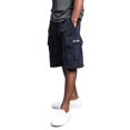 thumbnail image 7 of g-style usa men's solid fleece heavyweight cargo shorts fs76 - navy - 2x-large, 7 of 7