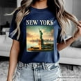 thumbnail image 6 of Iconic New York State Statue of  Liberty T-Shirt, Patriotic American Landmark Tee and Heritage Souvenir, 6 of 8