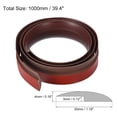 thumbnail image 2 of Tira de transición para piso Uxcell 3.3 pies 1 metro autoadhesiva para altura de 3 mm gris, madera roja 3.3 pies, 2 of 6