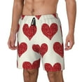 thumbnail image 2 of Daiia Love Mens Swim Trunks Swim Shorts Quick Dry Swim Shorts with Mesh Lining Pockets-Large, 2 of 9