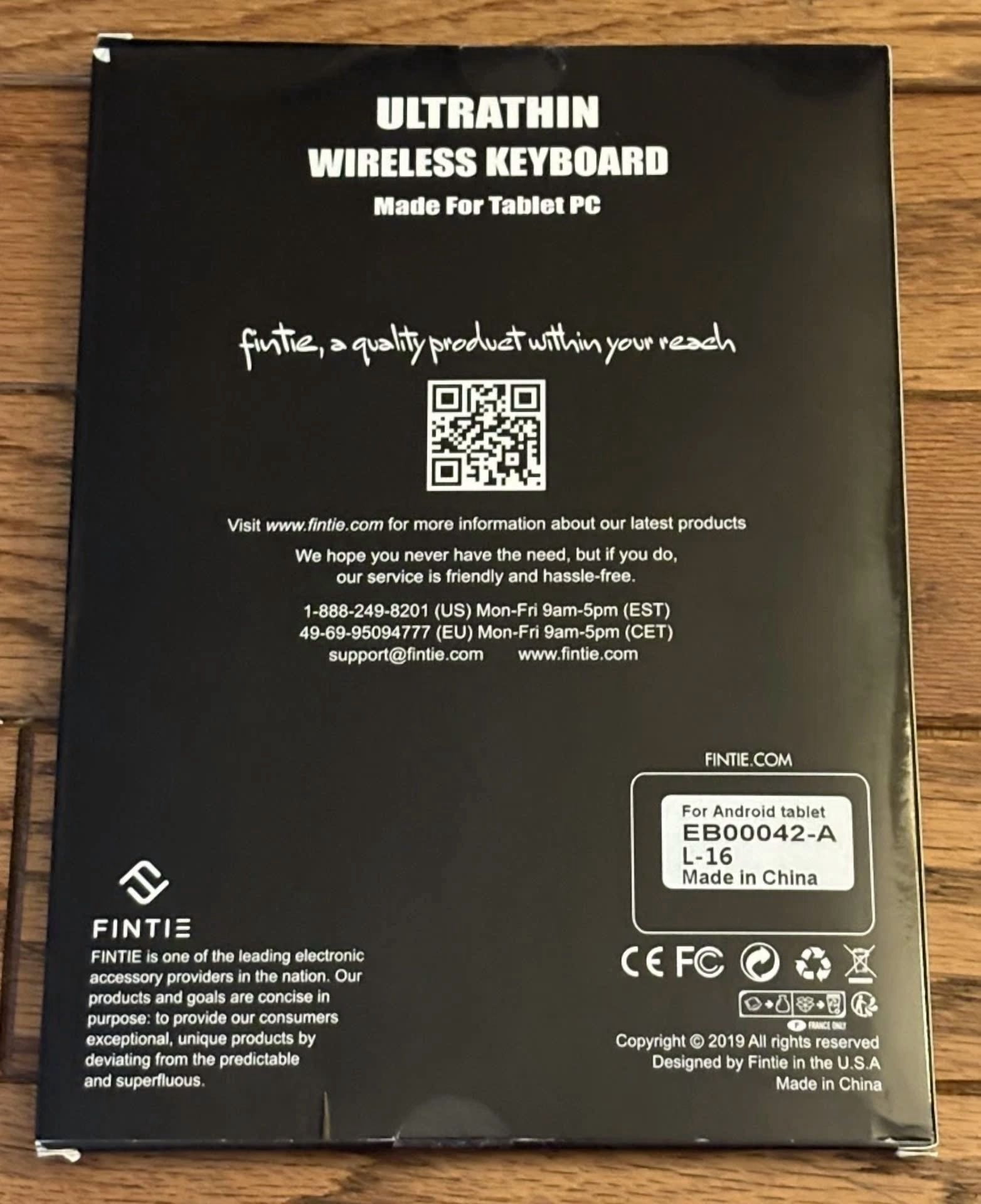 BUTTERFLY- Fintie 10" Ultrathin Wireless Bluetooth Keyboard Android Tablet Eb00042 Hb030