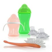 Bebek® (1) Soft 8oz and (1) Flexible Spout 5oz Baby Cup with extra Spouts (set of 2) and. Bebek® Baby Bottle Brush Combo