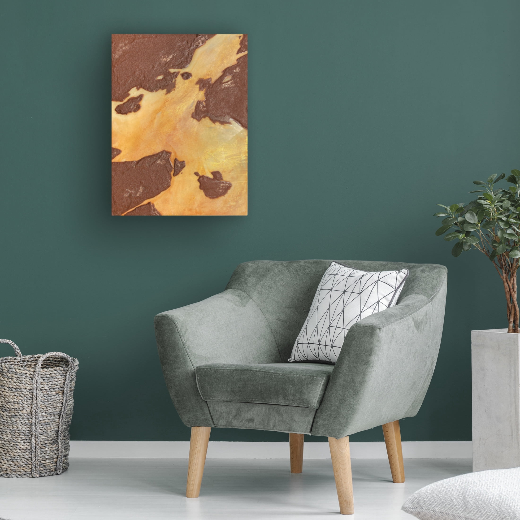 Trademark Fine Art Alyson Storms Desert Canyon Canvas Wall Art