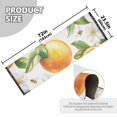 thumbnail image 5 of Yayeee Runner Rug for Bedroom 2'x6' Machine Washable Hallway Non Slip Mat, Floral Watercolor Oranges, 5 of 8