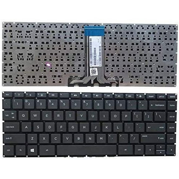 New US Black Keyboard (Without Frame) Replacement for HP Pavilion M3-U M3-U001DX M3-U003DX M3-U101DX M3-U103DX M3-U105DX