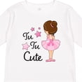 thumbnail image 4 of Inktastic Tu Tu Cute Ballerina Boys or Girls Long Sleeve Toddler T-Shirt, 4 of 5