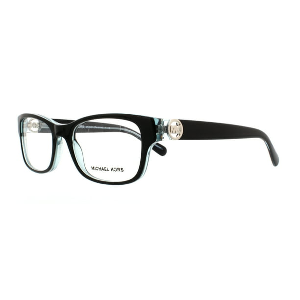 Michael Kors Eyeglasses Mk 8001 3001 Black Blue 51mm